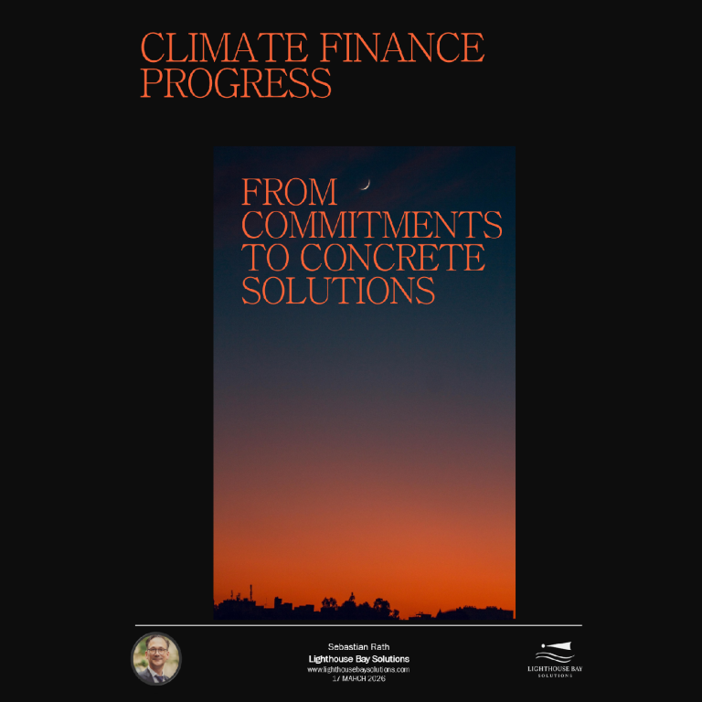Lighthouse Bay Solutions - Climate Finance Progress Update-available-on-request Lighthouse Bay Solutions - Climate Finance Progress Update-available-on-request